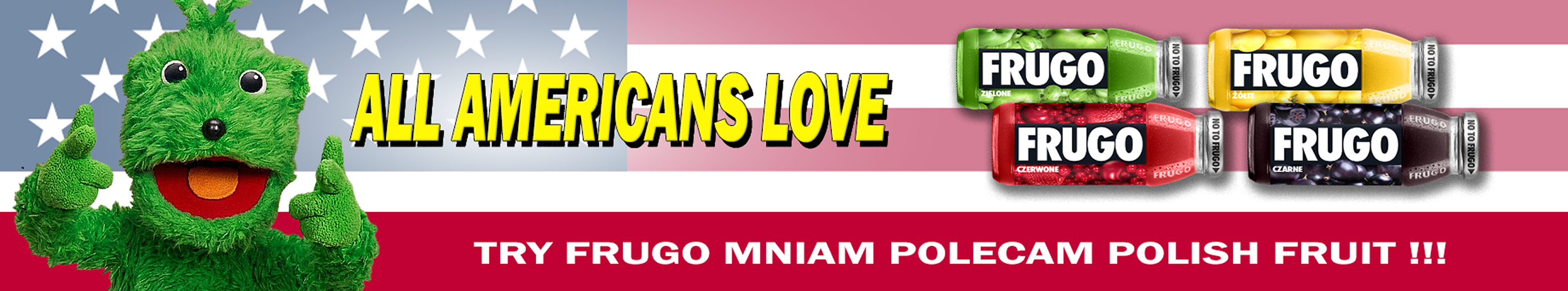 Zmień swoje picie na FRUGO