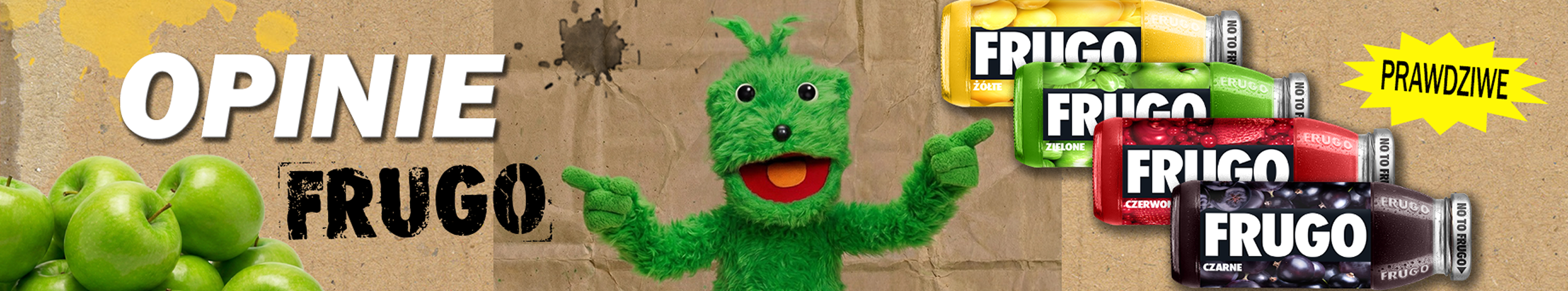 Zmień swoje picie na FRUGO