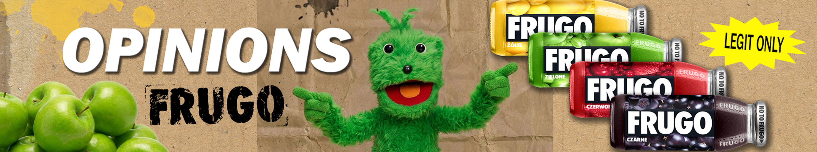 Zmień swoje picie na FRUGO